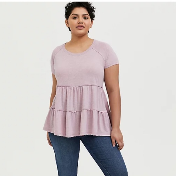 Torrid Babydoll Top - Picture 5 of 5